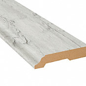 New Point Coastal Pine Vinyl 3.25 in wide x 7.5 ft Length Baseboard
