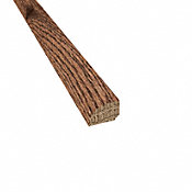 Prefinished Distressed Kingston Oak Hardwood 1/2 in thick x .75 in wide x 78 in Length Shoe Molding