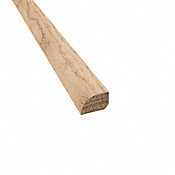 Prefinished Distressed New Shoreham Oak Hardwood 1/2 in thick x .75 in wide x 78 in Length Shoe Molding