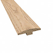 Prefinished Distressed New Shoreham Oak Hardwood 1/4 in thick x 2 in wide x 78 in Length T-Molding