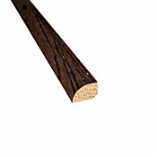 Prefinished Distressed Scarborough Oak Hardwood 1/2 in thick x .75 in wide x 78 in Length Shoe Molding