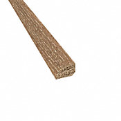 Prefinished Distressed Tangier Oak Hardwood 1/2 in thick x .75 in wide x 78 in Length Shoe Molding