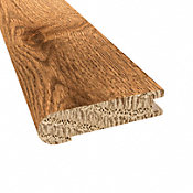 Prefinished Distressed Amherst Oak Hardwood 3/4 in thick x 3.125 in wide x 78 in Length Stair Nose