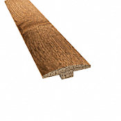 Prefinished Distressed Amherst Oak Hardwood 1/4 in thick x 2 in wide x 78 in Length T-Molding