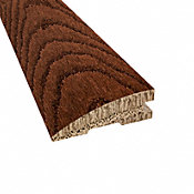 Prefinished Saddle Oak Hardwood 3/4 in thick x 2.25 in wide x 78 in Length Reducer