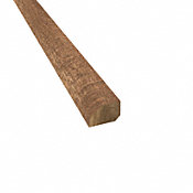 Prefinished Distressed Cavendish Hardwood 1/2 in thick x .75 in wide x 78 in Length Shoe Molding