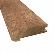 Prefinished Distressed Cavendish Hardwood 3/4 in thick x 3.125 in wide x 78 in Length Stair Nose