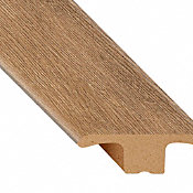 Wheat Field Oak Laminate Waterproof 1.75 in wide x 7.5 ft Length Low Profile T-Molding