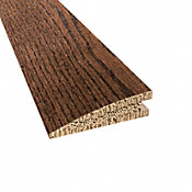 Prefinished Distressed Manhattan Chevron Hardwood 5/8 in thick x 2.25 in wide x 78 in Length Reducer