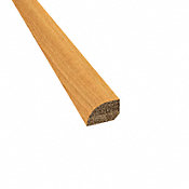 Prefinished Distressed Bellingham Hardwood 1/2 in thick x .75 in wide x 78 in Length Shoe Molding