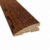 Prefinished Distressed Kensington Oak Hardwood 3/4 in thick x 2.25 in wide x 78 in Length Reducer
