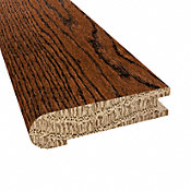Prefinished Distressed Kensington Oak Hardwood 3/4 in thick x 3.125 in wide x 78 in Length Stair Nose