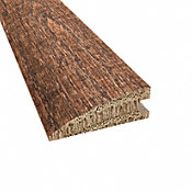 Prefinished Distressed Pelham Oak Hardwood 3/4 in thick x 2.25 in wide x 78 in Length Reducer