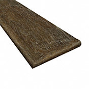Copper Barrel Oak Water Resistant 47 in Length Retro Fit Left Hand Tread