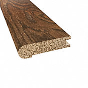 Prefinished Distressed Stratford Oak Hardwood 3/4 in thick x 3.125 in wide x 78 in Length Stair Nose