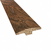 Prefinished Distressed Stratford Oak Hardwood 1/4 in thick x 2 in wide x 78 in Length T-Molding