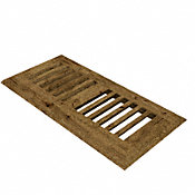 TRQ Copper Ridge Oak 4x10" DI Grill