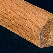 1/2" x 3/4" x 6.5 LFT Red Oak Shoe Molding