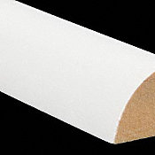 White Primed Quarter Round