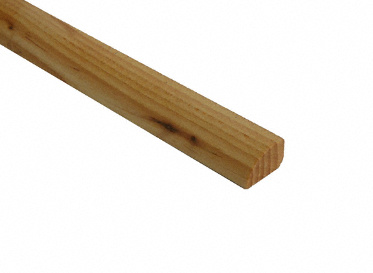 1/2 x 3/4 x 6.5 LFT Hickory Shoe Molding, Lumber Liquidators