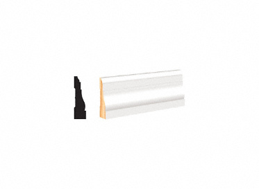 11/16 x 2-1/2 x 8´ WM 361 White Casing, Lumber Liquidators