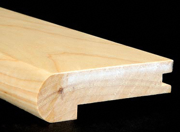  3/4 x 3 1/4 x 6.5 LFT Hickory Stair Nose, Lumber Liquidators Sale $9.99 SKU: 10004643 : 