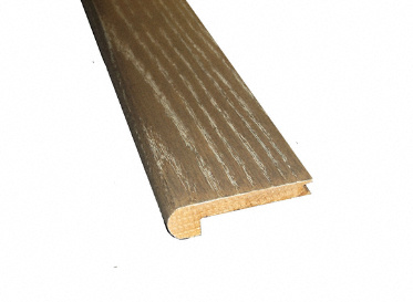 3/8 x 2-3/4 x 78 Cobblestone Oak Stair Nose, Lumber Liquidators