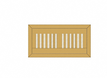 4 x 10 Maple Flush Grill, Lumber Liquidators