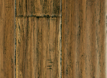 Bamboo Flooring Honey Strand Distressed Wide Plank Click Engineered Bamboo Flooring - 50 Year Warranty, $2.29/sqft, Lumber Liquidators
