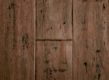 Bamboo Flooring Rustic Clove Strand Distressed Wide Plank Solid Bamboo Flooring - Lifetime Warranty, $3.74/sqft, Lumber Liquidators