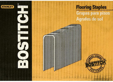 Bostitch 2 Flooring Staples, Lumber Liquidators, Flooring Tools